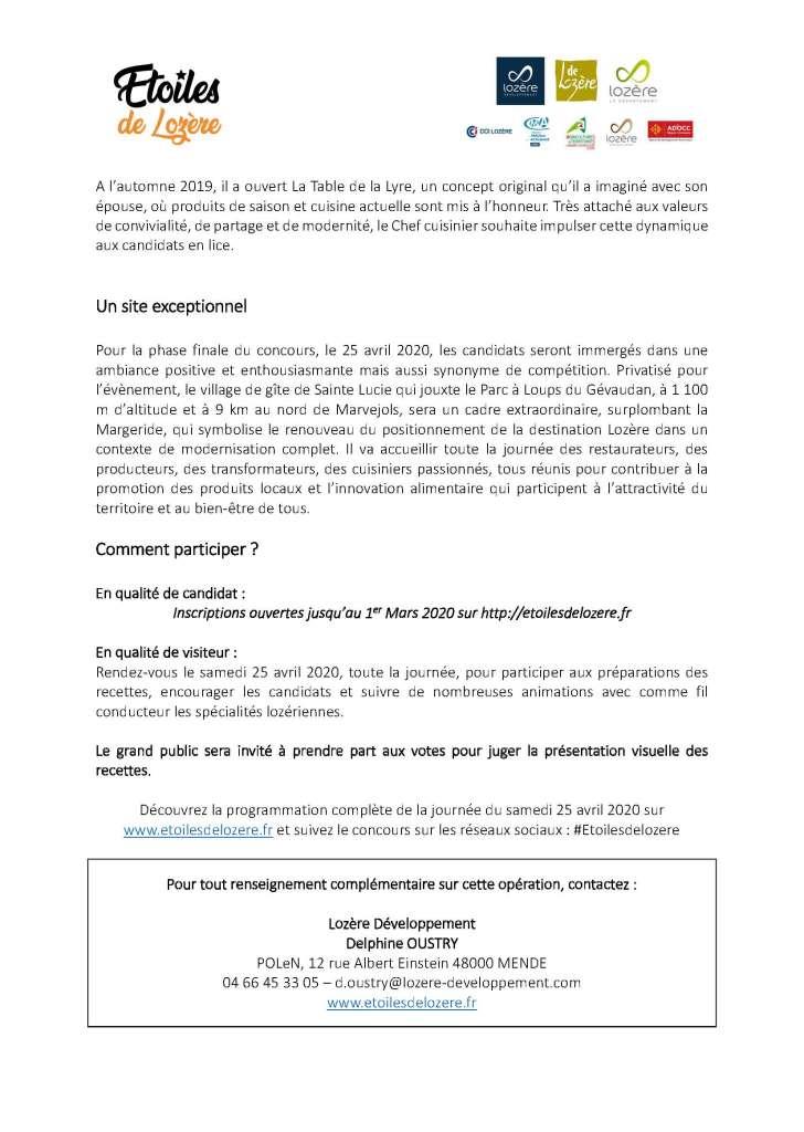 2020 Concours Etoiles de Lozere avril 2020 Com. presse Page 3