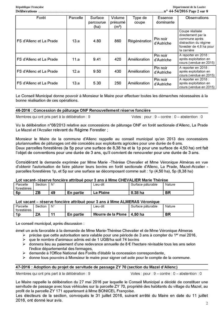 CR 28 octobre 2016 Page 2