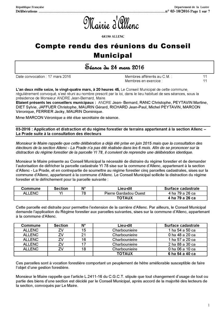 CR 24 mars 2016 Page 1