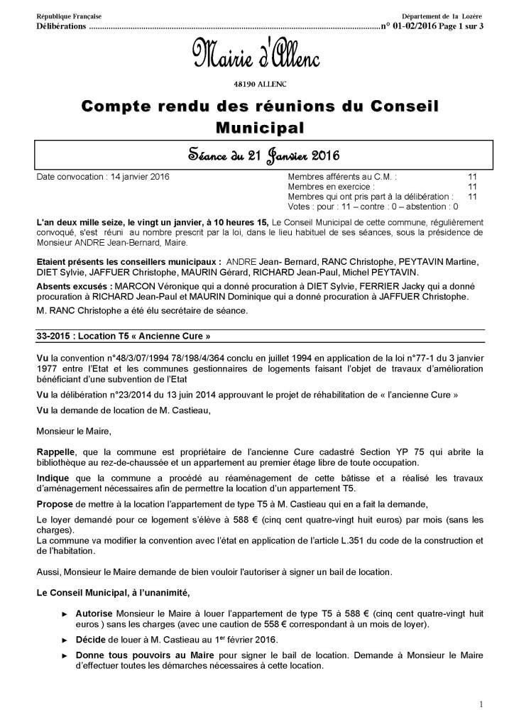 CR 21 janv 2016 Page 1